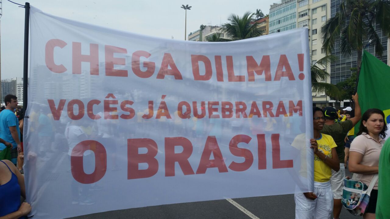 Chega Dilma