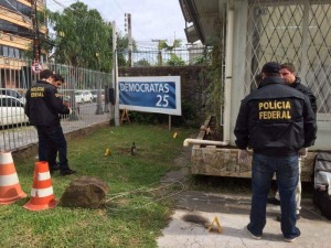 PF investiga ataque ao partido em Porto Alegre