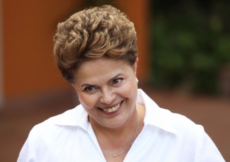 Entrevista de Dilma em Brasilia (DF)