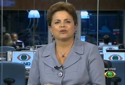Dilma na band