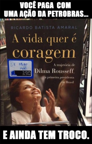 Dilma Rousseff livro kibe