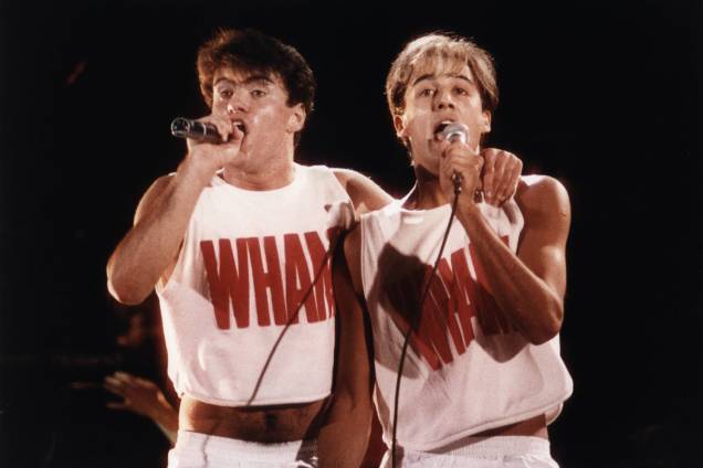 George Michael e Andrew Ridgely em 1983