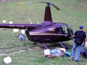 Helicóptero apreendido em 2013 pertencia a empresa de Perrela