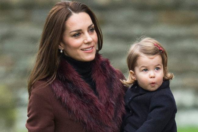 O príncipe William e a duquesa de Cambridge Kate Middleton