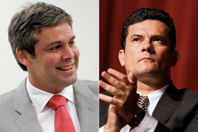 Senador Lindbergh Farias e juíz Sergio Moro