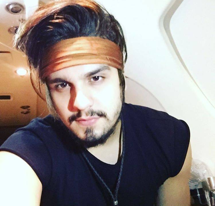 O cantor Luan Santana