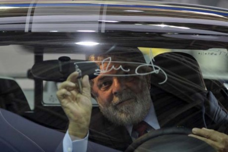 BRAZIL-AUTO-FAIR-LULA DA SILVA