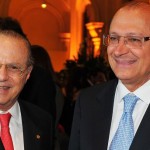 Maluf cumprimenta Alckmin pelo HSV de Agosto