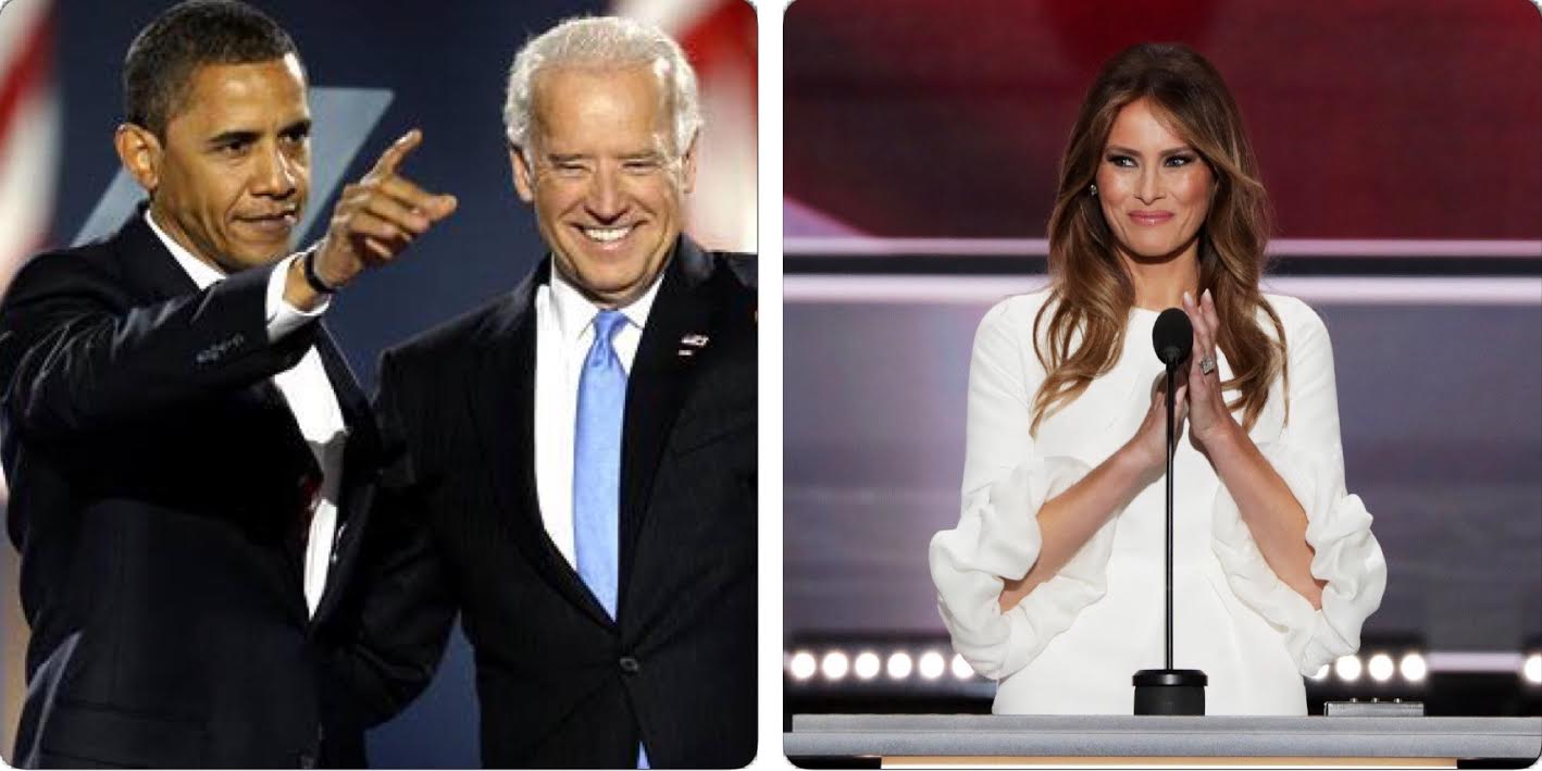 melania obama biden