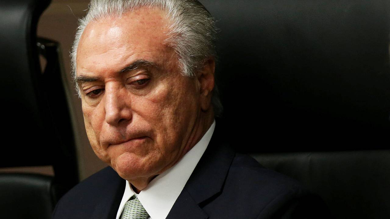 O presidente Michel Temer