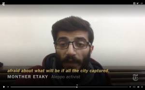 Monter Etaky, ativista sírio