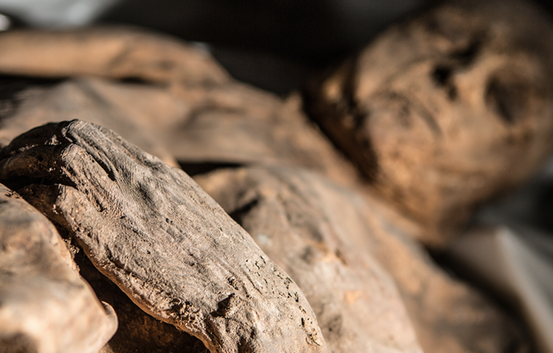 Múmia encontrada na Lituânia