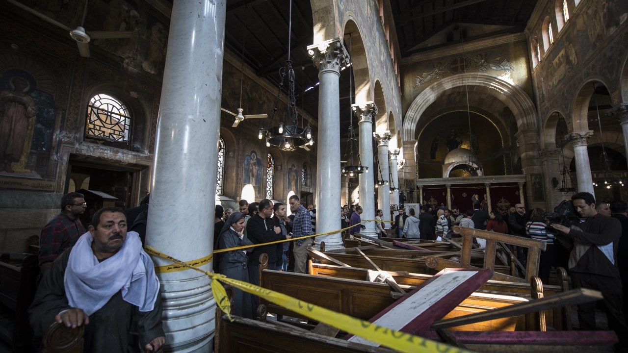 Catedral copta é alvo de atentado a bomba no Egito