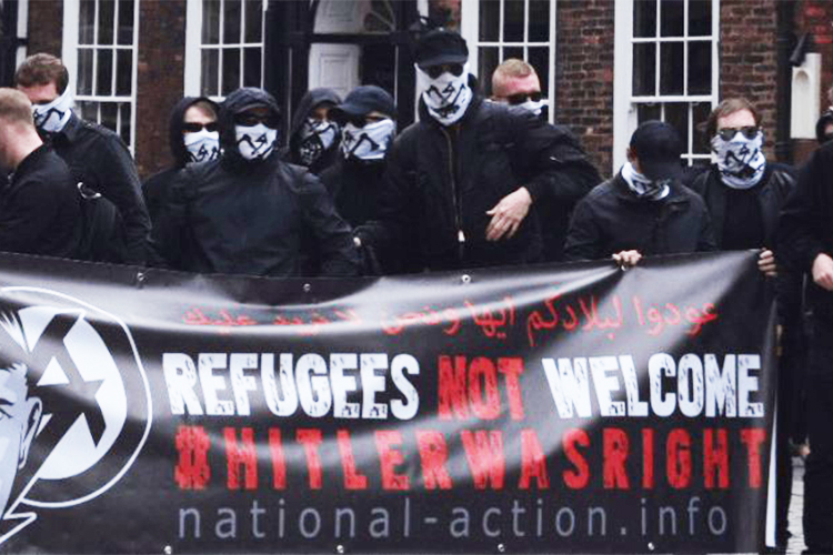 O grupo neonazista National Action