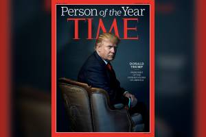Donald Trump eleito personalidade do ano pela revista Time
