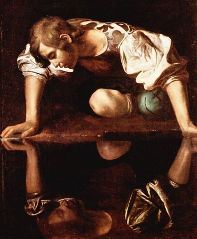 O Narciso de Caravaggio: 'Você é bonito que nem eu'