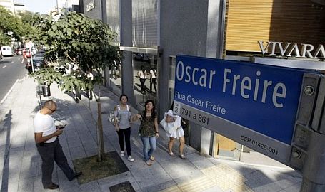 13) A Rua Oscar Freire não tem tudo do melhor e do mais caro