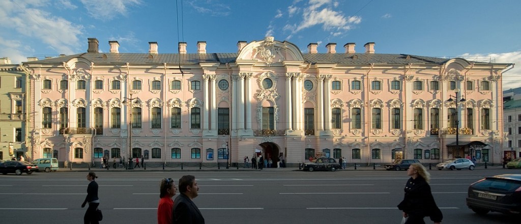 Palácio Stroganov, em São Petersburgo: berço da receita