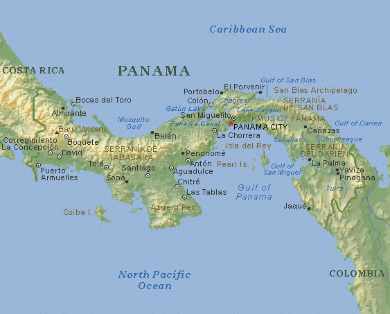 Como ir do Brasil para Panamá?