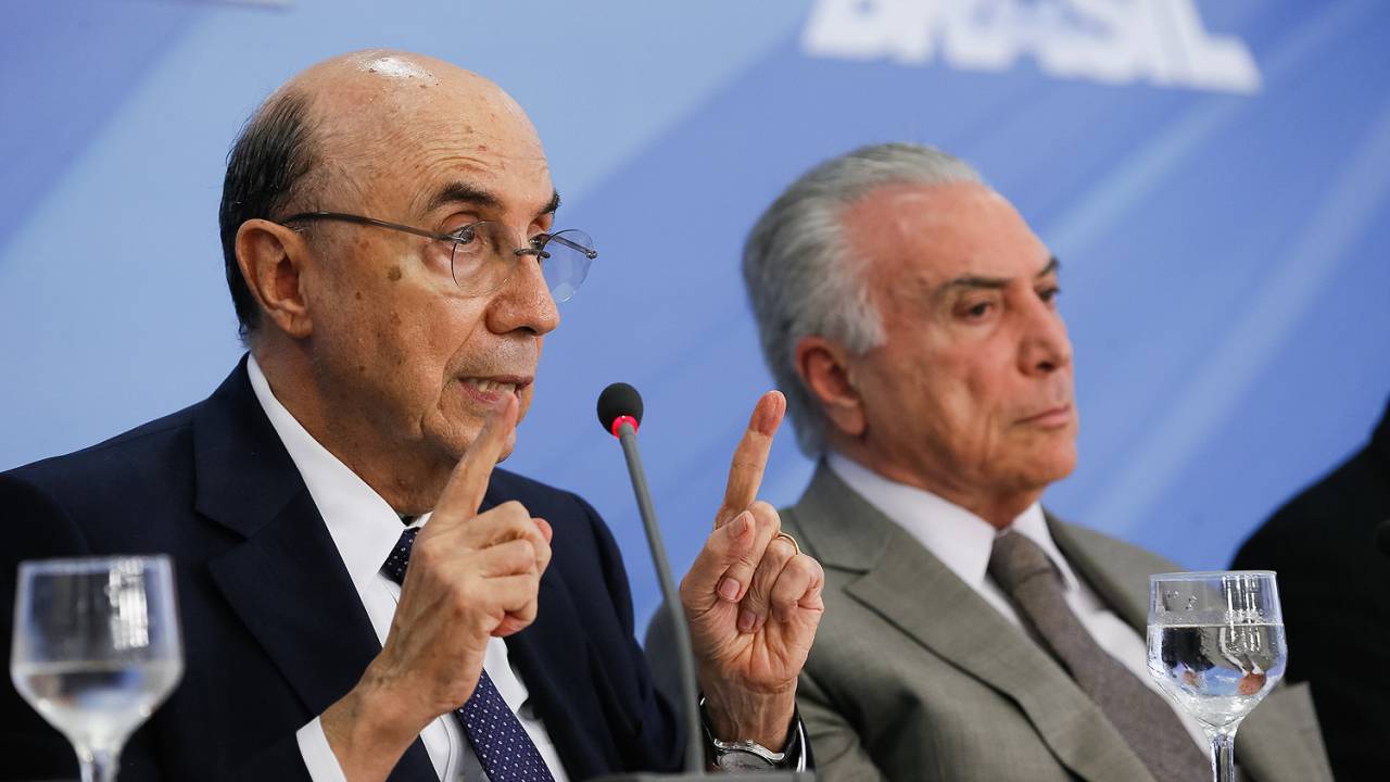 O ministro da Fazenda, Henrique Meirelles