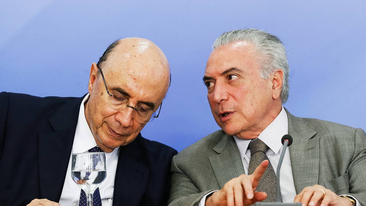 O ministro da Fazenda, Henrique Meirelles