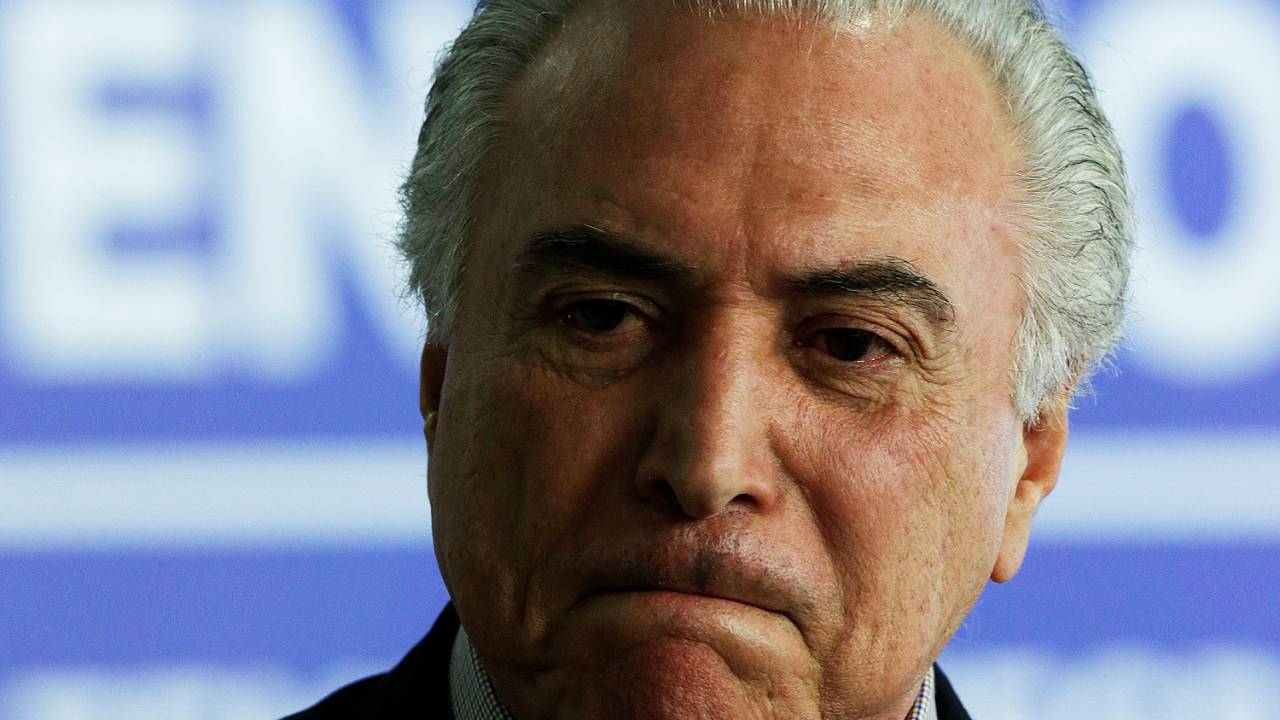 O presidente Michel Temer