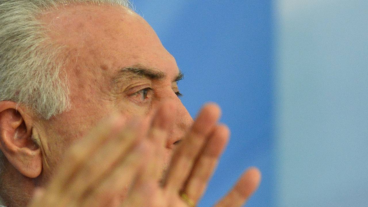 O presidente Michel Temer