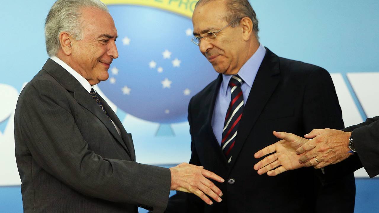 O presidente Michel Temer