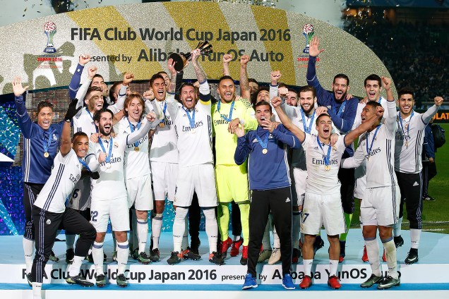 Real Madrid vence o Kashima por 4 a 2 e é campeão do Mundial de Clubes, em Yokohama, no Japão - 18/12/2016