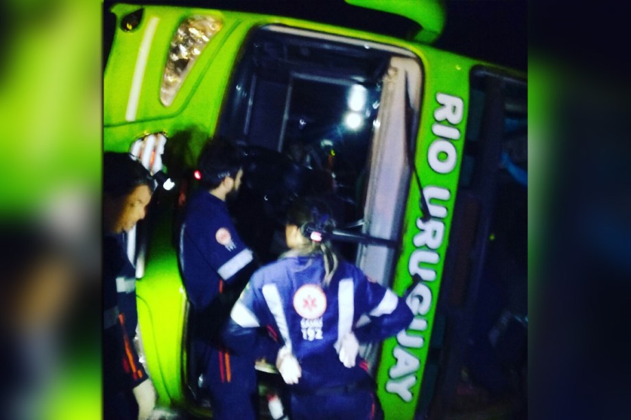 Acidente com ônibus deixa três mortos em São Miguel das Missões, no Rio Grande do Sul