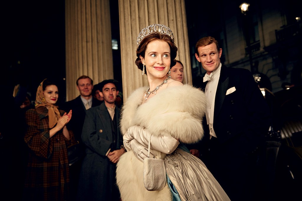 RETRATO REAL - A jovem rainha Elizabeth II (Claire Foy), em The Crown: para se entreter — e até aprender história