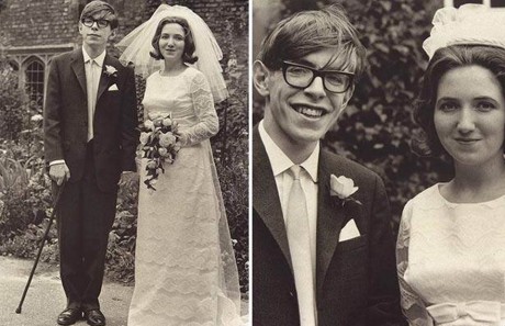 Casamento do físico Stephen Hawking, em 1965
