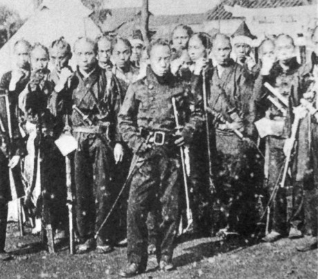 Última foto conhecida de samurais japoneses, 1868