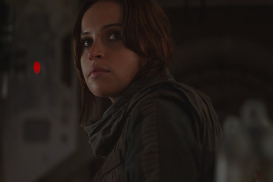 Felicity Jones interpreta Jyn Erso em Star Wars: Rogue One
