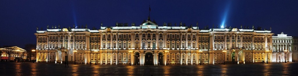 O Hermitage, em São Petersburgo, na Rússia