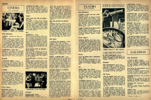 Roteiro recomendado por VEJA em janeiro 1969: agenda cheia e superestrelada