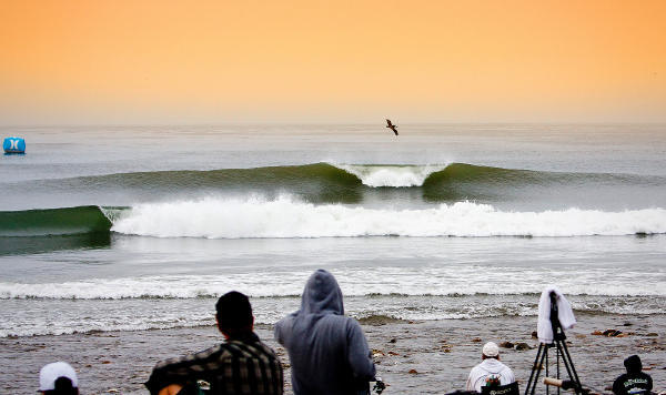 A divertida onda de Trestles (Foto: Rowland/WSL)