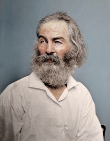 Poeta americano Walt Whitman, 1868