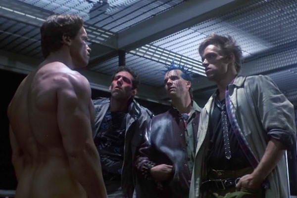 (The Terminator, 1984, e Terminator 2: Judgement Day, 1991)