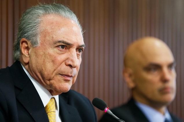 O presidente da República, Michel Temer,se reúne com autoridades de segurança em Brasília (DF), para discutir a crise no sistema penitenciário - 17/01/2017
