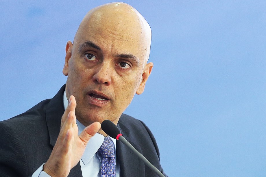 O ministro da Justiça, Alexandre de Moraes