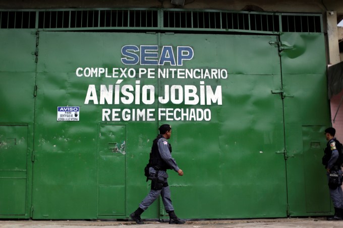 Rebelião no Complexo Penitenciário Anísio Jobim em Manaus