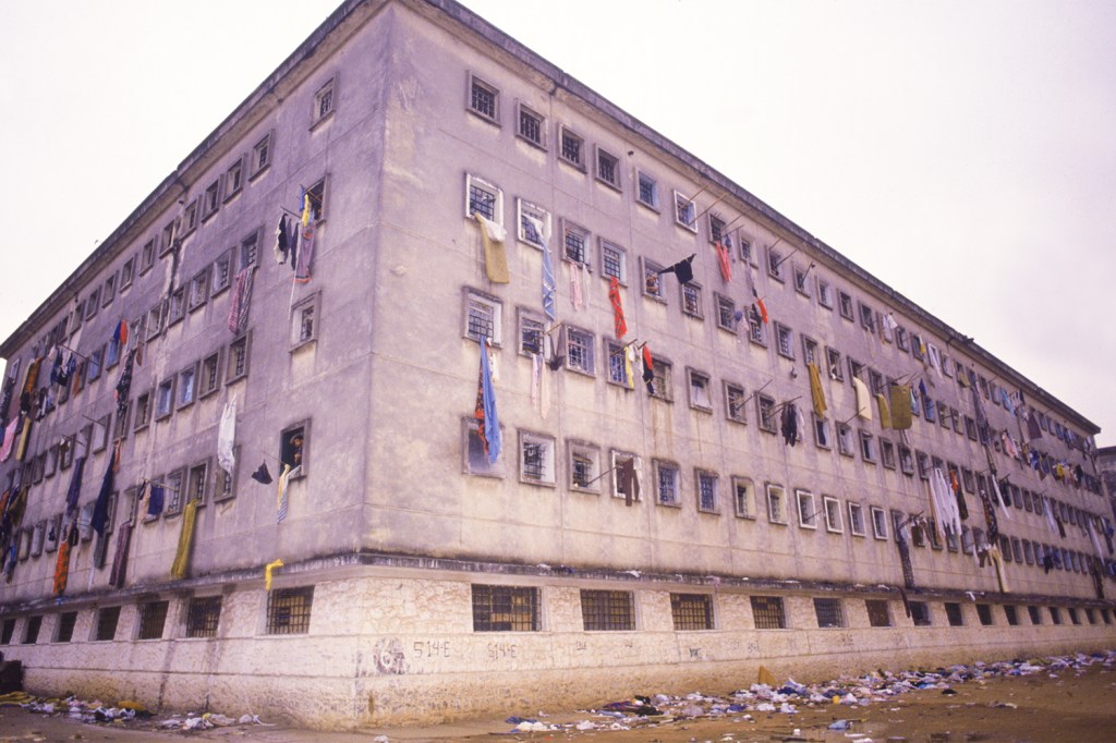 Pavilhão 9, onde ocorreu o Massacre do Carandiru - 01/10/1992