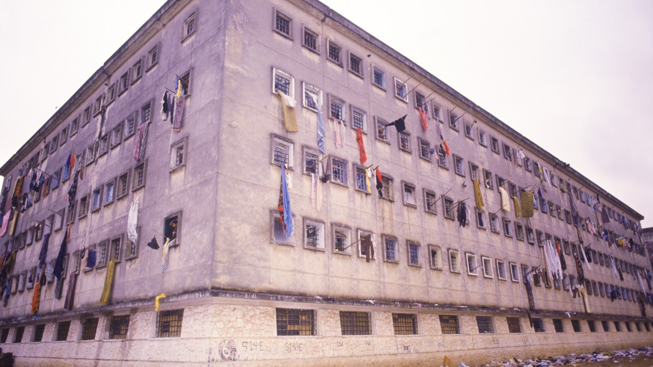 Pavilhão 9, onde ocorreu o Massacre do Carandiru - 01/10/1992
