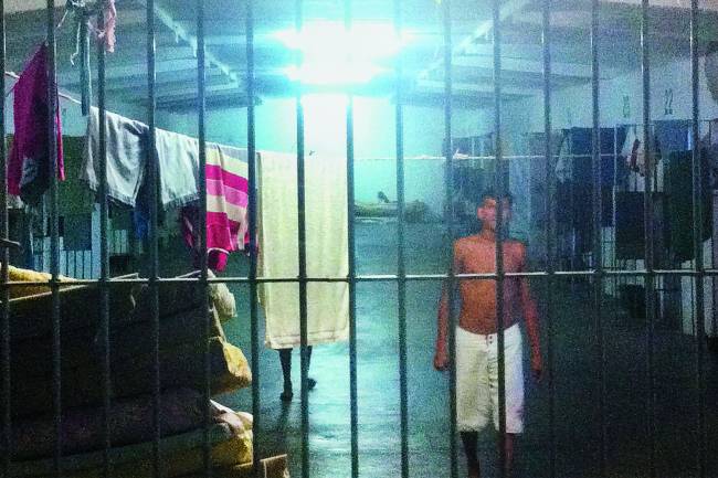 Instalações precárias do Complexo Penitenciário de Pedrinhas, originalmente Penitenciária de Pedrinhas - 08/01/2014