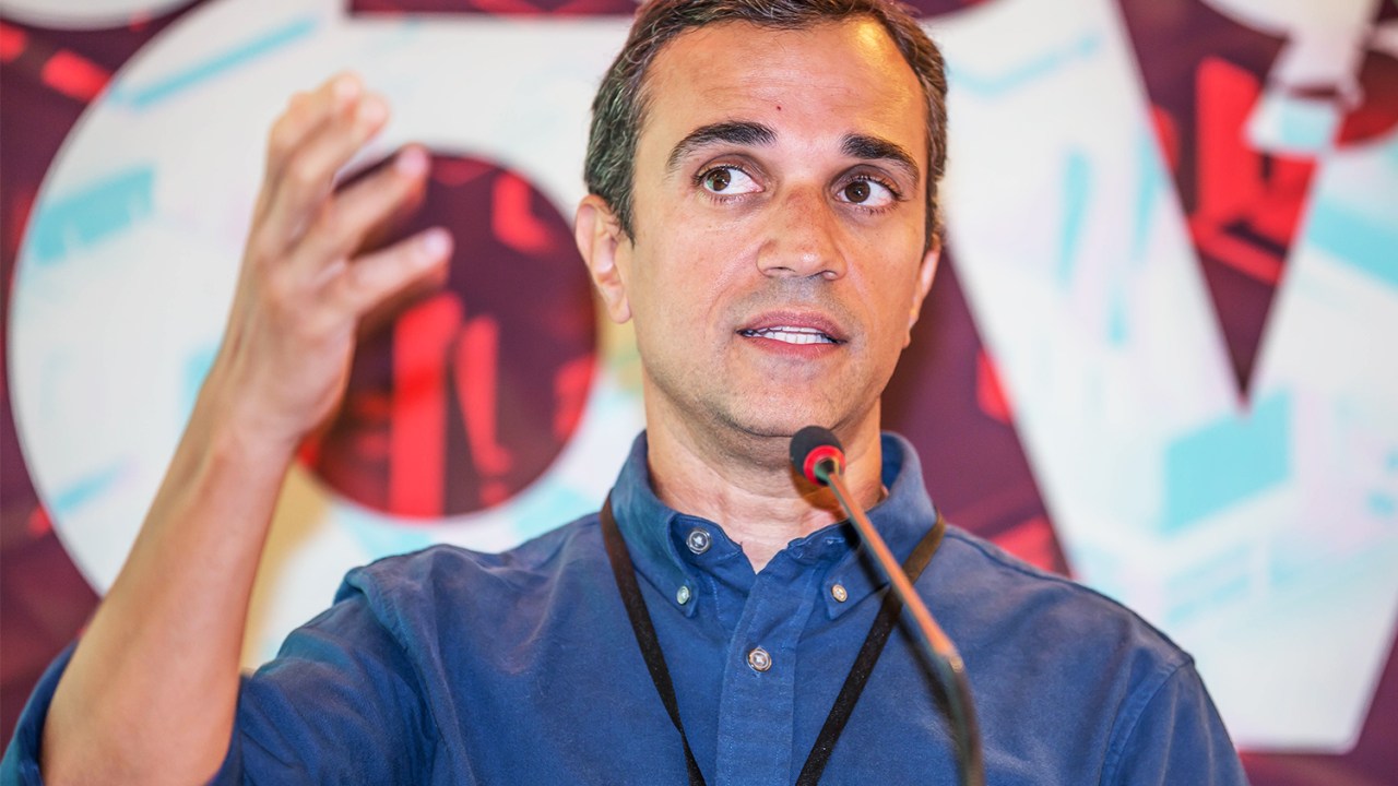 Luiz Olivalves, diretor de parcerias para a América Latina do Facebook, durante o evento 'A Revolução do Novo', realizado no Instituto Tomie Ohtake, em São Paulo (SP), com iniciativa de VEJA e Exame - 17/01/2017