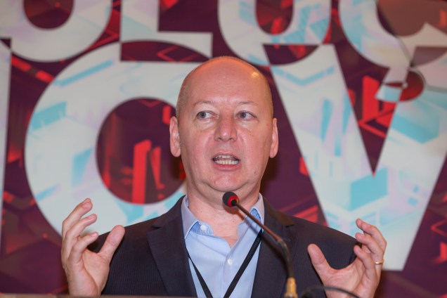 Julio Zaguini, diretor para desenvolvimento de negócios do Google, durante o evento 'A Revolução do Novo', realizado no Instituto Tomie Ohtake, em São Paulo (SP), com iniciativa de VEJA e Exame - 17/01/2017
