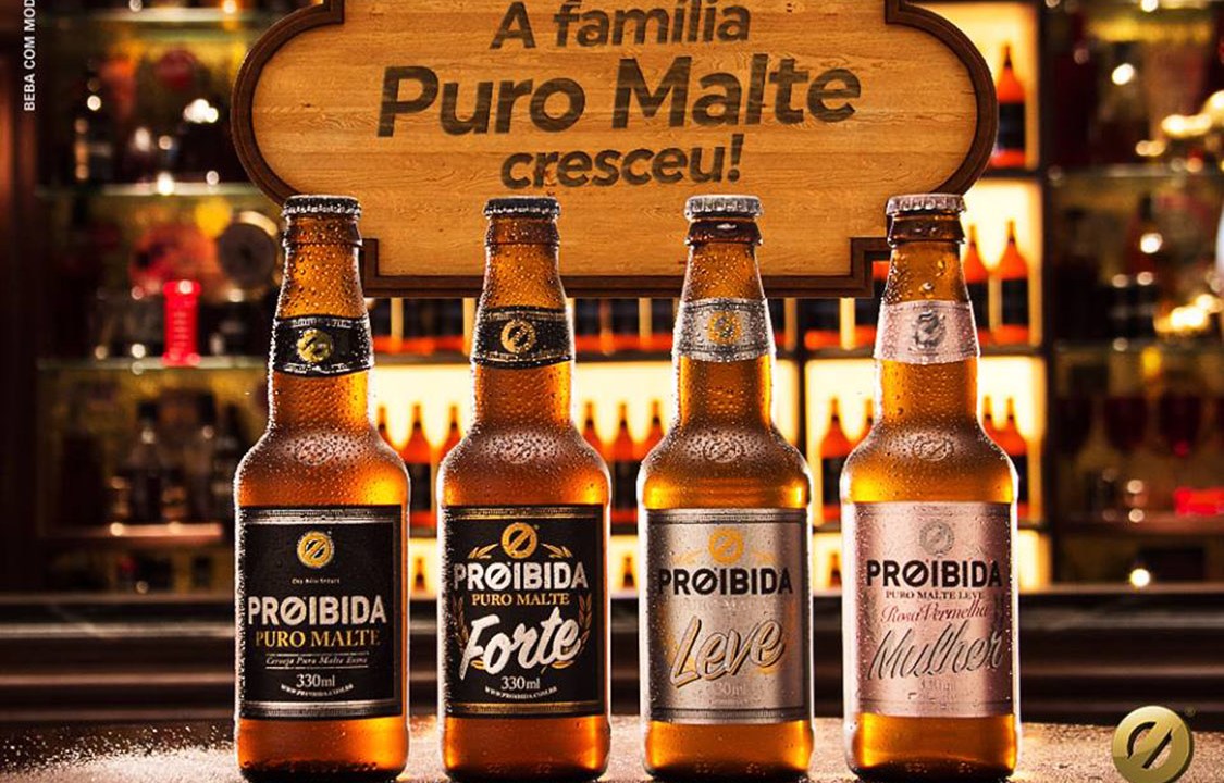 Marca de cerveja "Proibida" lança linha de cerveja para mulheres