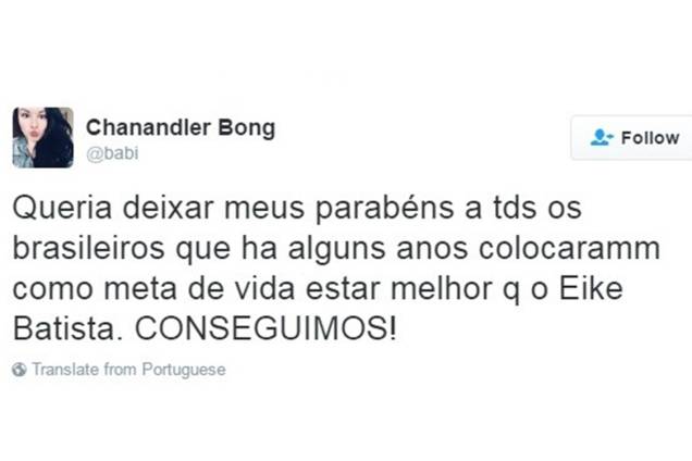 Memes sobre a prisão de Eike Batista Memes sobre a prisão de Eike Batista