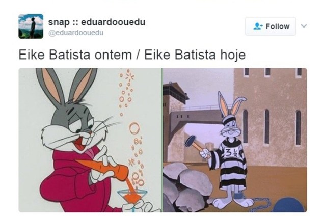 Memes sobre a prisão de Eike Batista